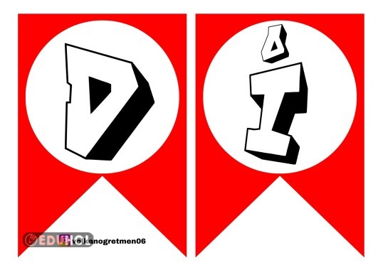 Dilimizin Zenginlikleri Grafiti Pano Yazısı