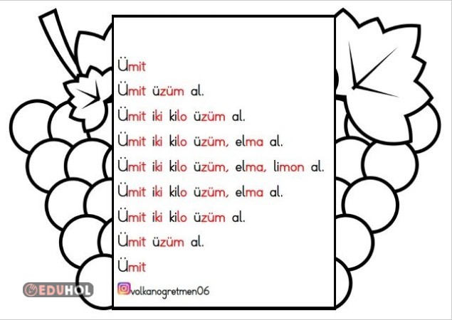 Ü Sesi Anlamlı ve Hızlı Okuma