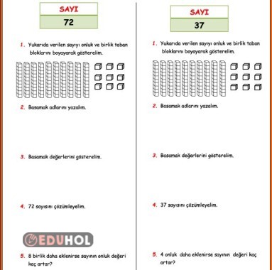 Doğal Sayılar Tekrar Çalışması-1