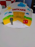 3 boyutlu ANITKABİR maket