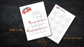 Çarpma İşlemi Yaz-Sil ve Defter Çalışması