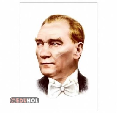 Atatürk renkli poster ♥️