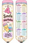 4.sınıf kitap ayraci