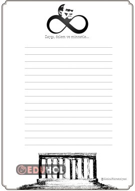 10 KASIM ATATÜRK’Ü ANMA GÜNÜ ŞİİR ŞABLONU