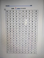 rakamı bul ve boyala.