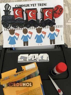 3 boyutlu Cumhuriyet Treni Kalıp 1