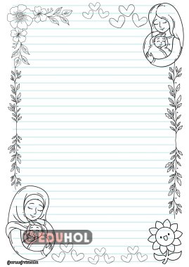 Anneler Günü şiir şablonu