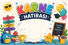 4. Sınıf Karne Panosu