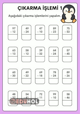 Çıkarma İşlemi