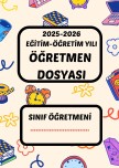 öğretmen dosyası kapakları