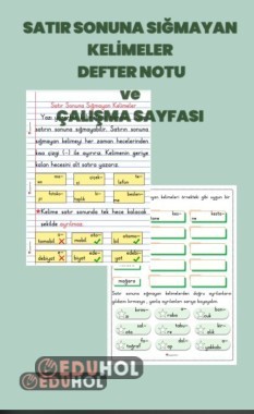 Satır sonuna sıgmayan kelimeler