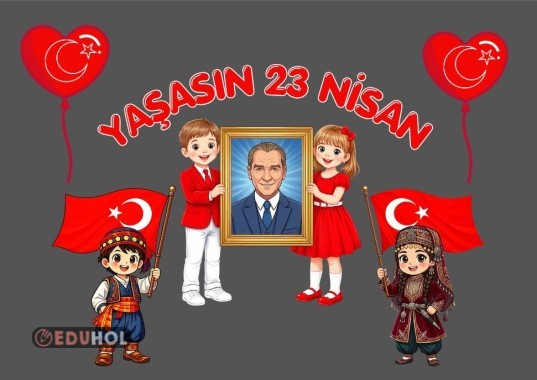 YAŞASIN 23 NİSAN PANO YAZISI