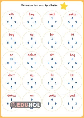 1-10 Sayılar