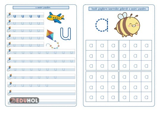 sesli harfler bul-yaz