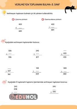 Verilemeyen toplananı bulma