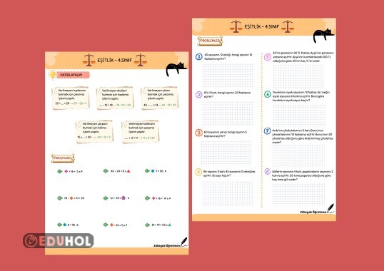 Matematiksel İfadelerin Eşitlik Durumu