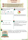 kesirlerde işlemler 4. sınıf