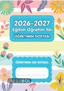 2026-2027 eğitim öğretim yılı öğretmen dosyası
