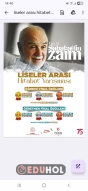 Liseler arası hitabet yarışması