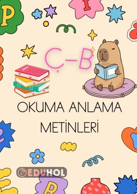 Ç-B Sesleri ile Okuma Anlama Metinleri