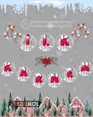 Karne Panosu (İlk Karnem)