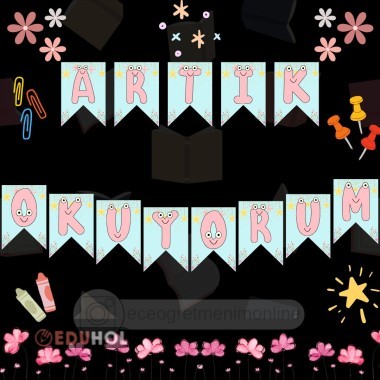 Okuma Bayramı Pano (Artık Okuyorum)