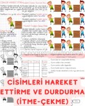 3. Sınıf Fen Bilimleri Cisimleri Hareket Ettirme ve Durdurma (İtme-Çekme)