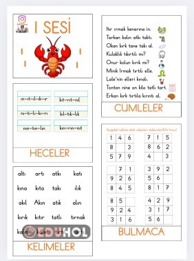 I sesi katlı kitapçık