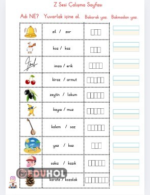 Z Harfi Önce,Sonra daire içine al,Sonra yaz,Sonra bakmadan yaz🫣