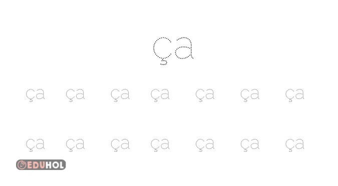 BASARA ÇA HECESİ NOKTALI YAZMA