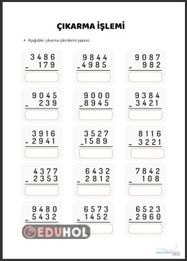 ÇIKARMA İŞLEMİ