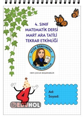 4. SINIF MART ARA TATİLİ MATEMATİK ETKİNLİĞİ