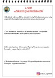4. SINIF AĞIRLIK ÖLÇME PROBLEMLERİ (ÇÖZÜMLÜ)