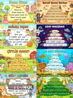 1. Sınıf Karesel Okuma Metinleri