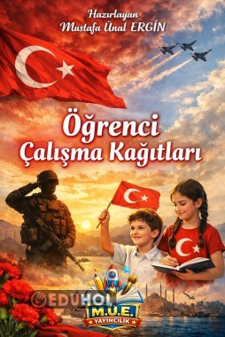 2025- 2026 Yılı İkinci Dönem Başı Bayrak Sevgisi Teması İçin Öğrenci Çalışma Kağıtları