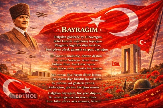 2025 2026 İkinci Dönem Başı Bayrak Sevgisi Temalı Dijital Pano-2-