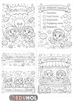 Girişimcilik Haftası Boyama Çalışmaları