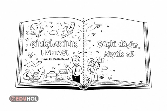 Girişimcilik Haftası Kitap Şeklinde aç kapa etkinliği