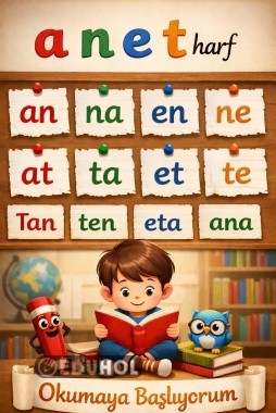 1. Sınıf a n e t harf hece kelime