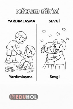 Boyama Etkinliği Değerler