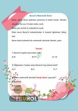 Matematik Problemleri Mini Test