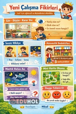 Sınıf İçi Etkinlikler Not Defteri