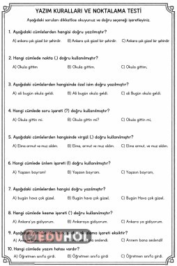 Yazım Kuralları ve Noktalama