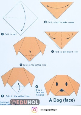 Hayvanları Koruma Günü origamileri