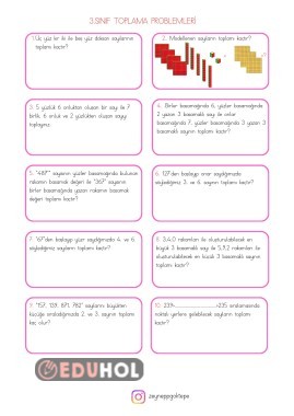 Toplama problemleri