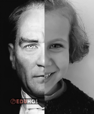 Atatürk ve Çocuk🖤