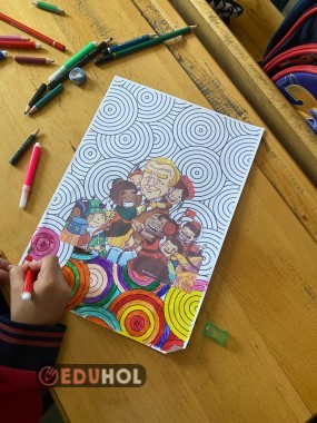 Atatürk ve Çocuk Boyama Sayfaları