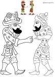 Hacivat Karagöz Boyama Sayfası