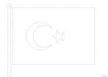 Bayrak Çizgi ve Boyama Çalışması