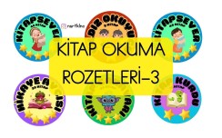 KİTAP OKUMA ROZETLERİ-3